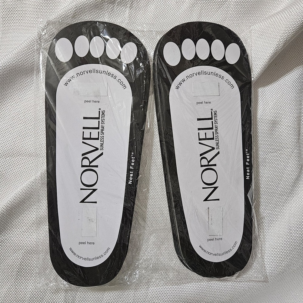 25 Pairs Disposable Sticky Feet Spray Tanning Feet Pads‎